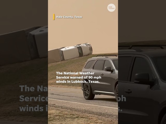 ⁣Storms, tornadoes hit parts of US #Shorts