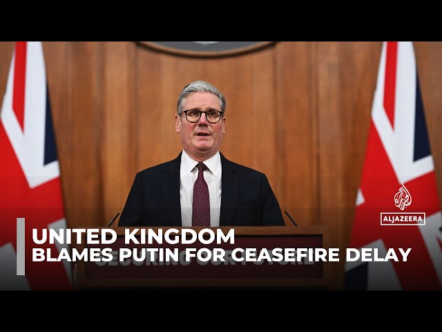 ⁣European leaders pressure Russia/UK: Putin's response to ceasefire is not good enough