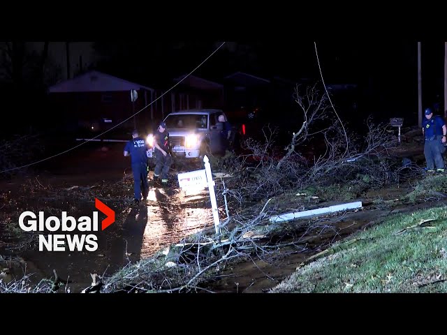 "Devastating": Monster storm across the US kills at least 17, sparks threat of tornadoes a