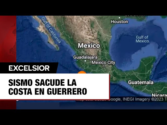 ⁣Sismo HOY sacude la costa en Guerrero; en CDMX no se activó la alerta sísmica