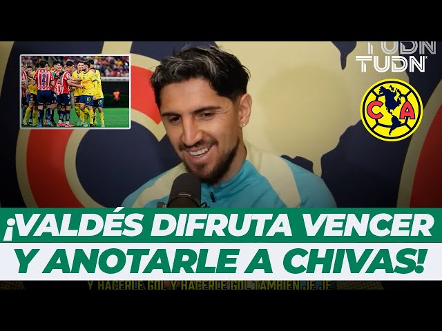 ¡Americanismo puro! ¡Diego Valdés disfruta ganarle a Chivas: "Lindo vencer a tu archirrival&quo