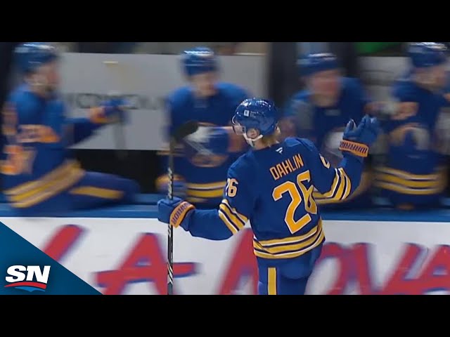 ⁣Sabres' Rasmus Dahlin Ties Game Vs. Golden Knights With 14 Seconds Remaining