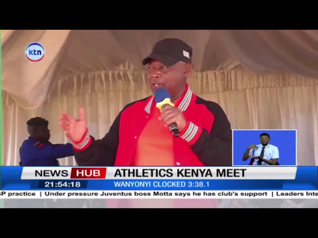 ⁣Athletics Kenya meet