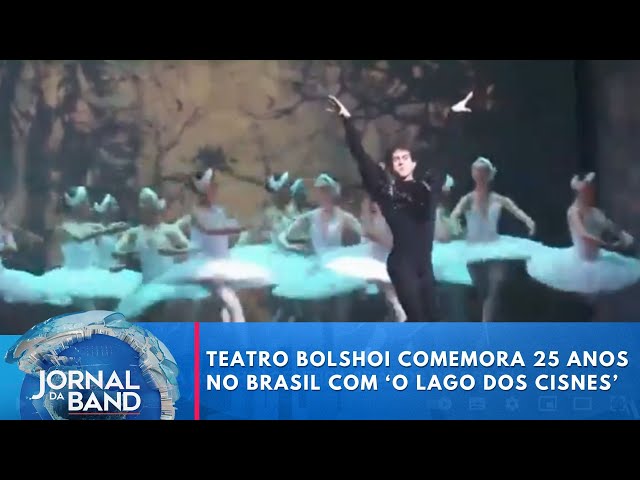 ⁣Escola do Teatro Bolshoi comemora 25 anos no Brasil | Jornal da Band