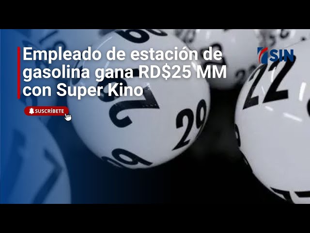 ⁣Empleado de estación de gasolina gana RD$25 MM con Super Kino | SIN Fin de Semana: 15/03/2025