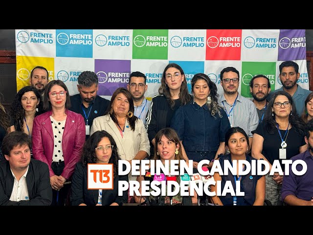 Frente Amplio define a su candidato presidencial