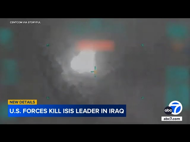 US airstrike in Iraq kills ISIS’ second-in-command