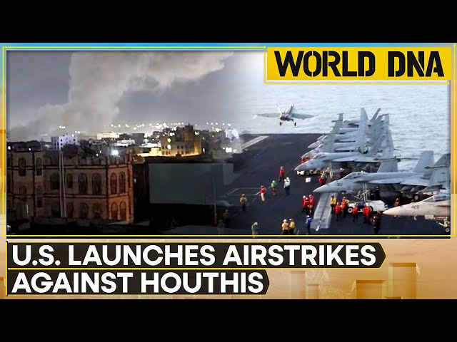 ⁣US Airstrikes In Yemen: US Launches Major Airstrikes Against Houthis Amid Rising Tensions| World DNA