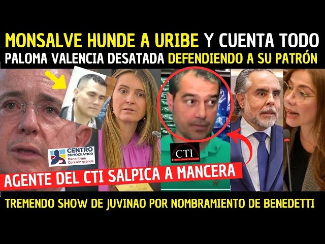 URIBE ACORRALAD0, PALOMA ENLOQUEC3.EL SHOW DE JUVINAO POR BENEDETTI.AGENTE HUNDE A MANCERA