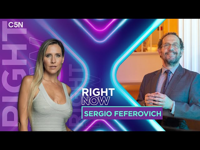 ⁣SERGIO FEFEROVICH en RIGHT NOW