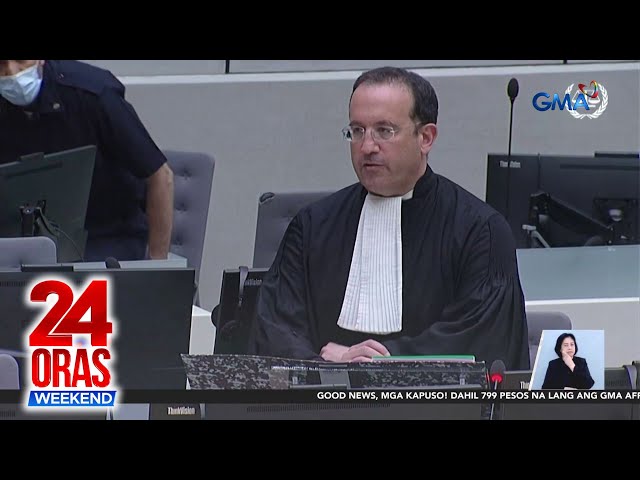 British-Israeli lawyer na si Nicholas Kaufman, isa sa mga kinuhang abogado ni... | 24 Oras Weekend