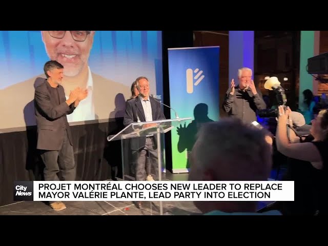 ⁣Projet Montréal elects new leader and mayoral candidate