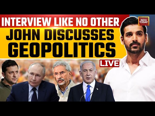 ⁣John Abraham Interview LIVE | John Abraham On Making The Diplomat, His Next Film Tehran And More