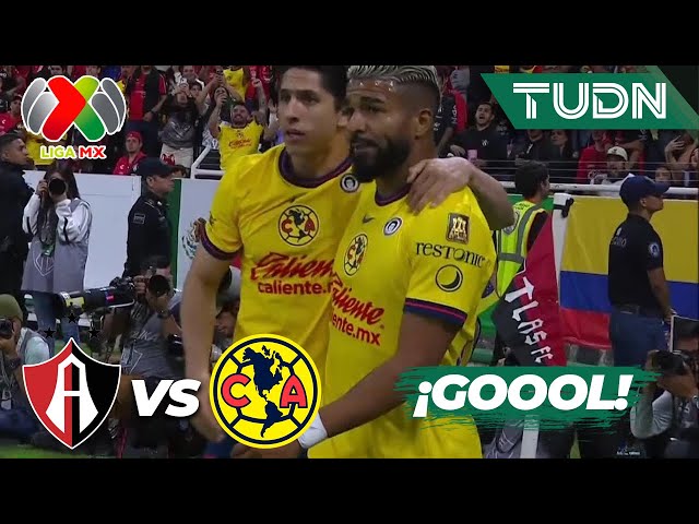 ¡OLFATO GOLEADOR! Aguirre la pone en la red | Atlas 1-3 América | Liga Mx - CL2025 J12 | TUDN