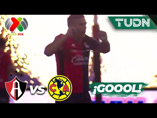 ¡QUÉ GOLAZO! Djurdjevic se luce | Atlas 2-1 América | Liga Mx - CL2025 J12 | TUDN