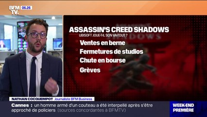 ⁣Avec la sortie de "Assasin's Creed Shadows", l'entreprise Ubisoft joue gros