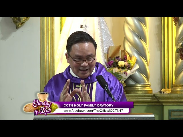 16 MARCH 2025 -  HOMILY by Rev.  Fr.  Jesper John Petralba