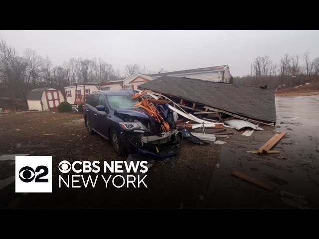 ⁣Severe storms leave trail of destruction across South, Midwest