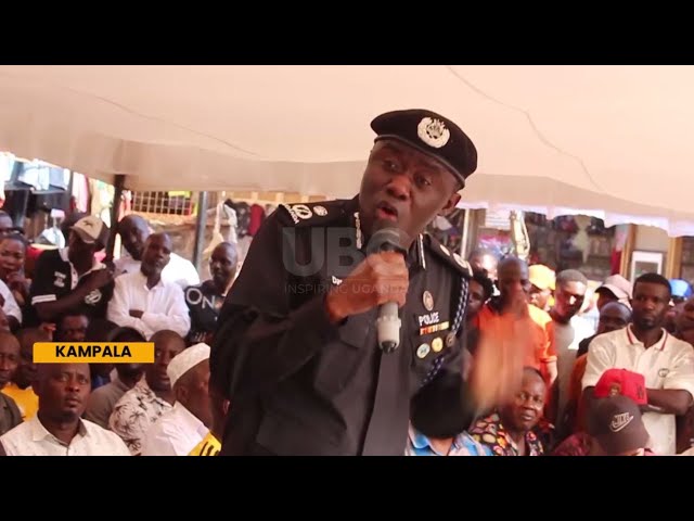 ⁣Ensuring city security - General Damulira urges youths to join police force