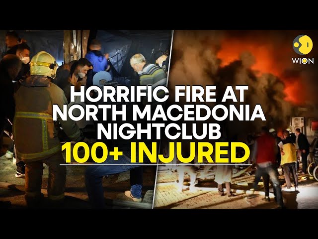 ⁣North Macedonia Fire LIVE: North Macedonia Nightclub Fire Kills 51, Wounds More Than 100 | WION