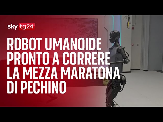 ⁣Robot umanoide pronto a correre la mezza maratona di Pechino