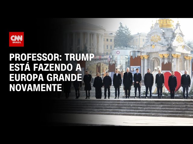 ⁣Trump está fazendo a Europa grande novamente, diz professor | CNN NEWSROOM