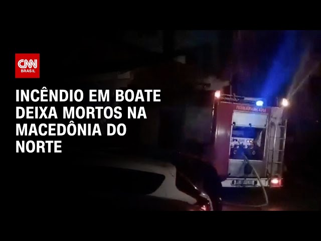 ⁣Incêndio em boate deixa pelo menos 51 mortos na Macedônia do Norte | CNN NEWSROOM