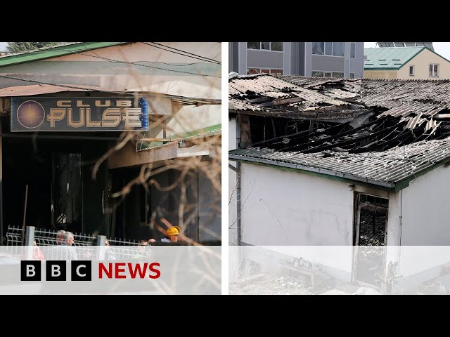 Nightclub fire in North Macedonia leaves at least 51 dead | BBC News