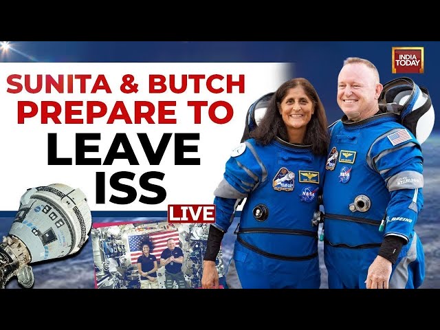 LIVE Sunita Williams, Butch Wilmore To Return After 9 Months | SpaceX's Crew-10 Docks At ISS