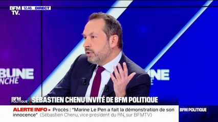 Sébastien Chenu (RN): "Plus d'efficacité dans notre pays en matière d'action gouverne