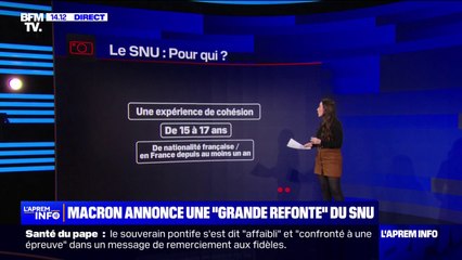 LES ECLAIREURS - Emmanuel Macron annonce une refonte du service national universel