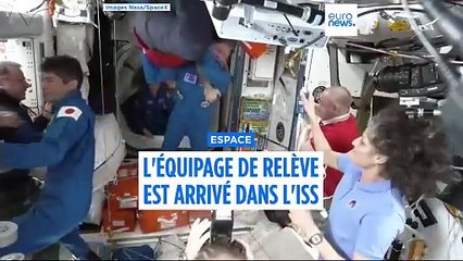 ⁣Astronautes bloqués depuis 9 mois dans l'ISS : la relève est arrivée