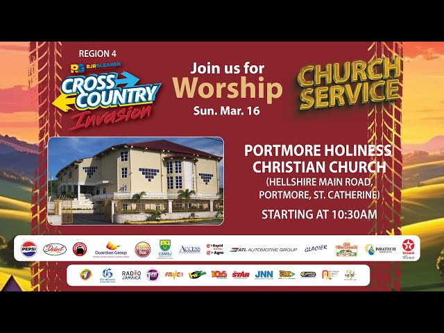 Cross Country Church Service