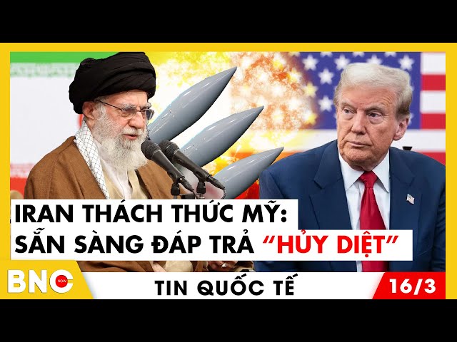 ⁣Tin Quốc tế: Houthi đáp trả Mỹ bằng tên lửa đạn đạo; JD Vance nói gì về triển khai hạt nhân sát Nga?