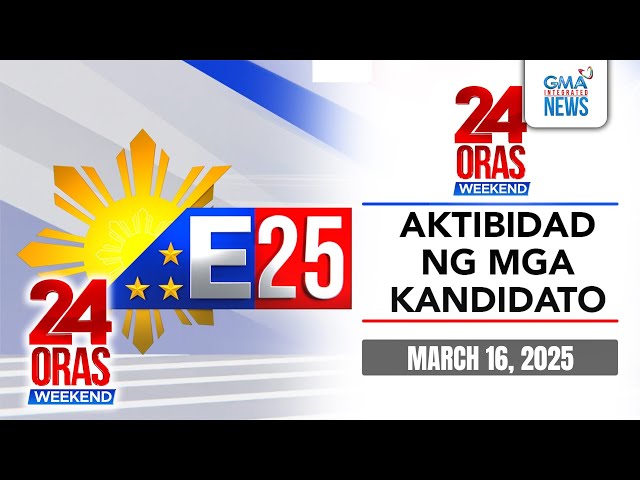 ⁣Senatorial candidates, tuloy ang pag-iikot | 24 Oras Weekend