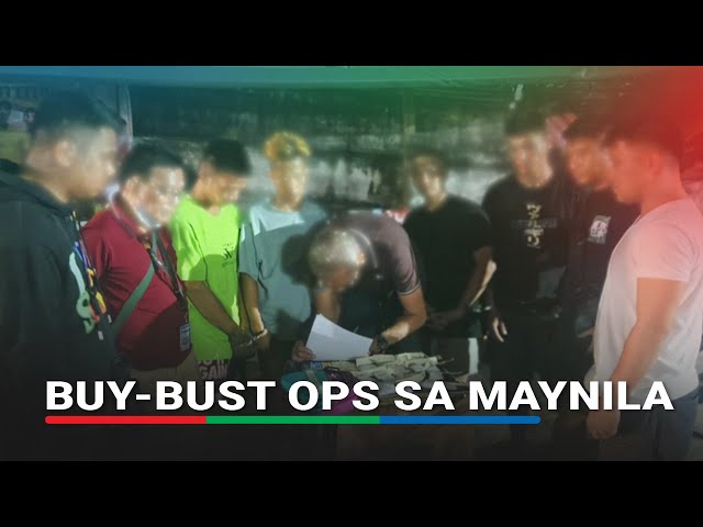 P3.4-M halaga ng shabu nasamsam sa Maynila; 4 timbog | ABS-CBN News