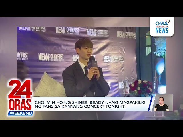 Concert ni SHINee's Choi Min Ho; Bamboo Training Seminar | 24 Oras Weekend