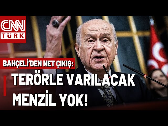 SON DAKİKA   Bahçeli'den DEM Parti Ziyareti Öncesi Açıklama: "Terörle Varılacak Bir Menzil