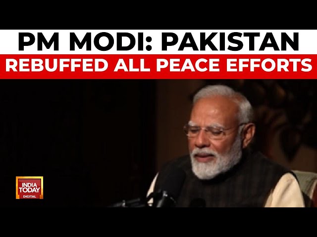 ⁣'They Only Gave Hostility': PM Modi on Peace Efforts with Pakistan | Lex Fridman | Podcast