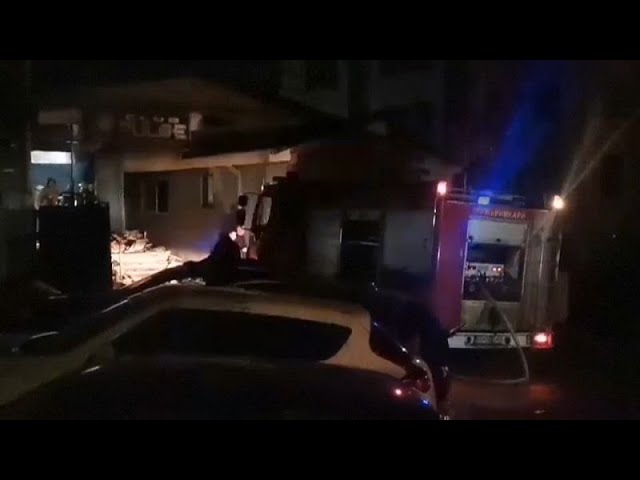 ⁣Fire at nightclub in town of Kočani in North Macedonia kills 59 people