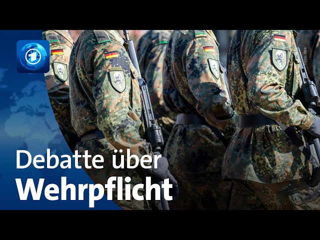 Wehrpflicht in Deutschland in der Debatte