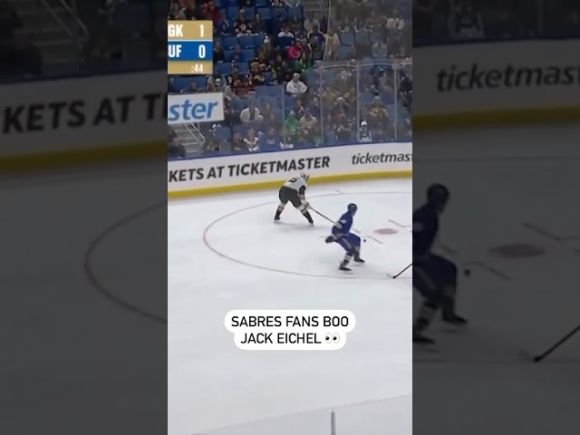 Sabres Fans Boo Jack Eichel 