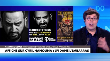 Kévin Bossuet : «La droite de la droite soutient les juifs, l'extrême gauche les stigmatisent»