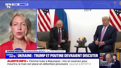 Accord de paix en Ukraine: Donald Trump et Vladimir Poutine vont avoir une discussion cette semaine