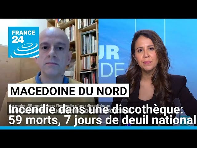 59 morts dans l'incendie dans une discothèque: 7 jours de deuil national • FRANCE 24