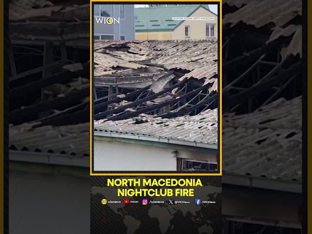 Blaze Kills 59 In North Macedonia Nightclub | WION Shorts