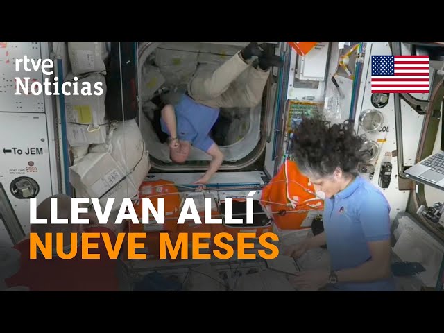 ⁣EE.UU.: Los ASTRONAUTAS ATRAPADOS en la EEI ESTÁN más CERCA de VOLVER a la TIERRA | RTVE Noticias