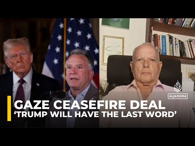 ⁣Trump will have the last word over Gaza ceasefire deal: Israeli analyst