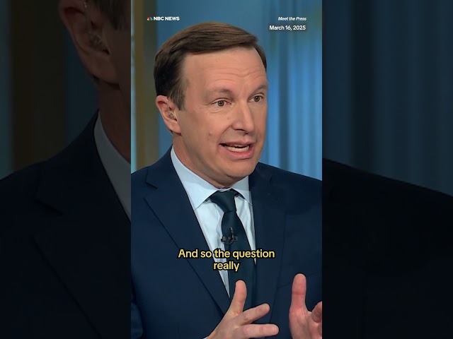 ⁣Sen. Chris Murphy says he supports Chuck Schumer as leader but Democrats must change tactics.