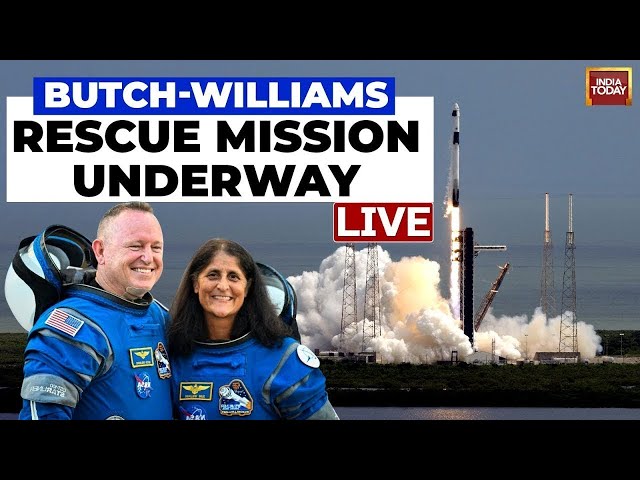 ⁣LIVE Sunita Williams Rescue Updates | Crew-10 Docked At International Space Station | SpaceX News